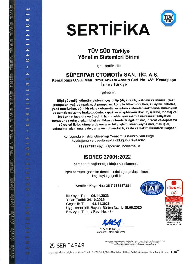 ISO/IEC 27001 : 2013